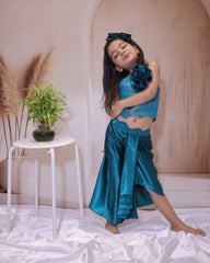 Coral Bloom Embroidered Dress