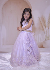 Lavender Dreams Embroidered Lehenga