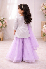 Lavender Stardust Kurta Set