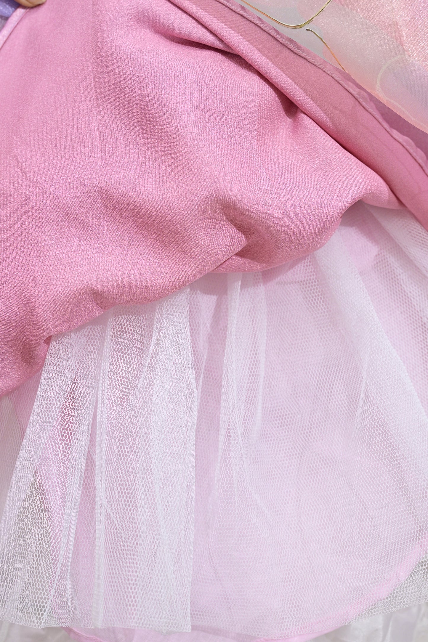 Multicolor Organza Big Bow Frock – A Whimsical Dream