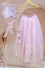 Lavender Dreams Embroidered Lehenga