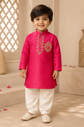 Customized embroidered kurta