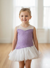 Lavender short dress