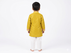 Parrot green Heirloom Kurta Set