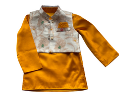 Royal Mustard Charm Kurta Set
