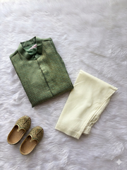 Emerald Charm Kurta Set