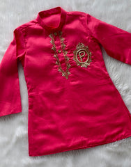 Customized embroidered kurta