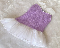 Lavender short dress