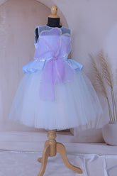 Celestial Bloom Tulle Party Dress