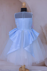 Celestial Bloom Tulle Party Dress