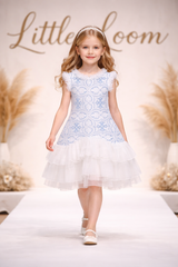 Snowflake bloom dress