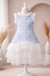 Snowflake bloom dress