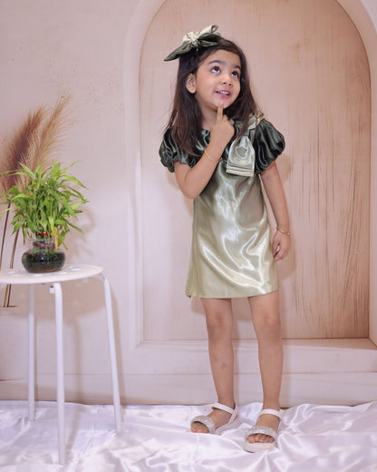 Olive Garden Ruffle Dress