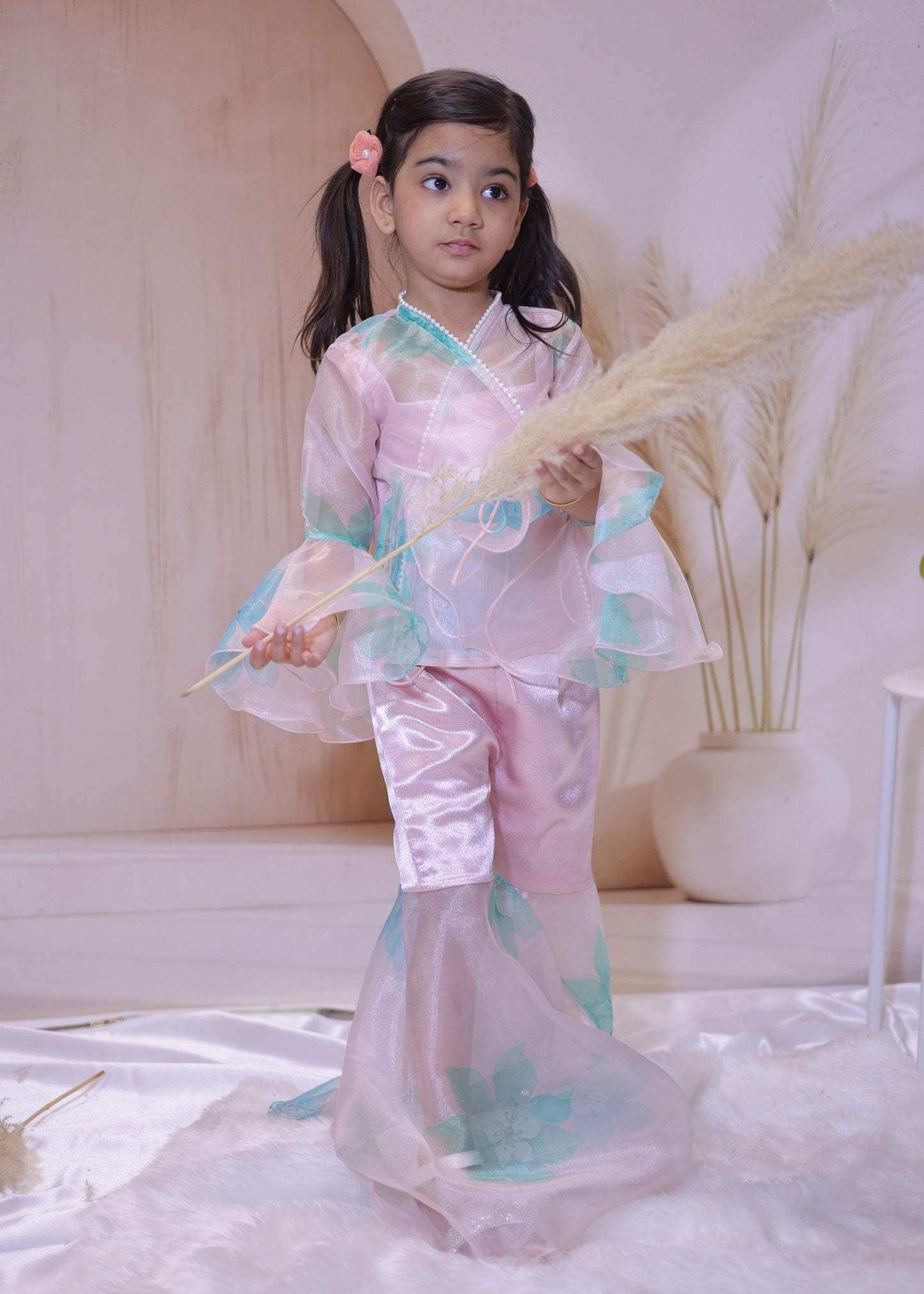 Meadow Mist Embroidered Co-ord Set