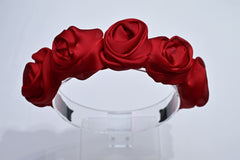 Red rose  Headband – Stylish Everyday Hair Accessory for Girls
