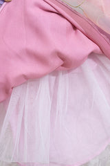 Multicolor Organza Big Bow Frock – A Whimsical Dream