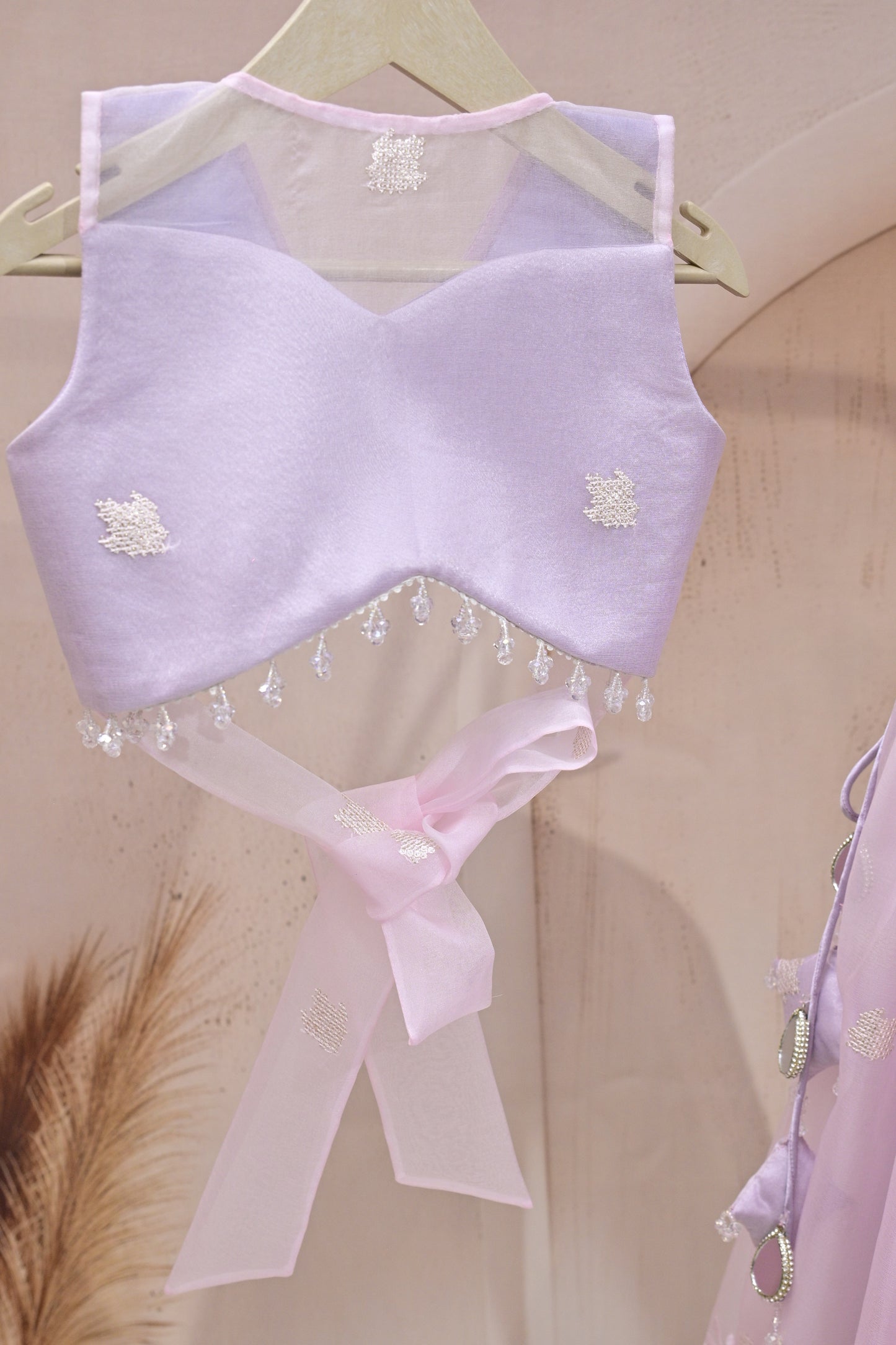 Lavender Dreams Embroidered Lehenga