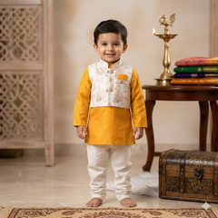 Royal Mustard Charm Kurta Set