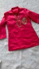 Customized embroidered kurta