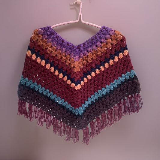 WOOLEN PONCHO