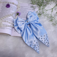 Light Blue Hair Bow