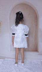 White party wear dress