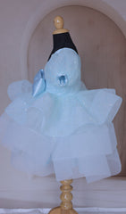 Baby blue birthday dress