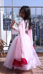Pastel pink lehenga