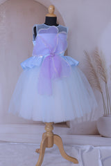 Celestial Bloom Tulle Party Dress