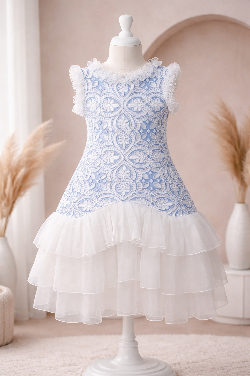 Snowflake bloom dress